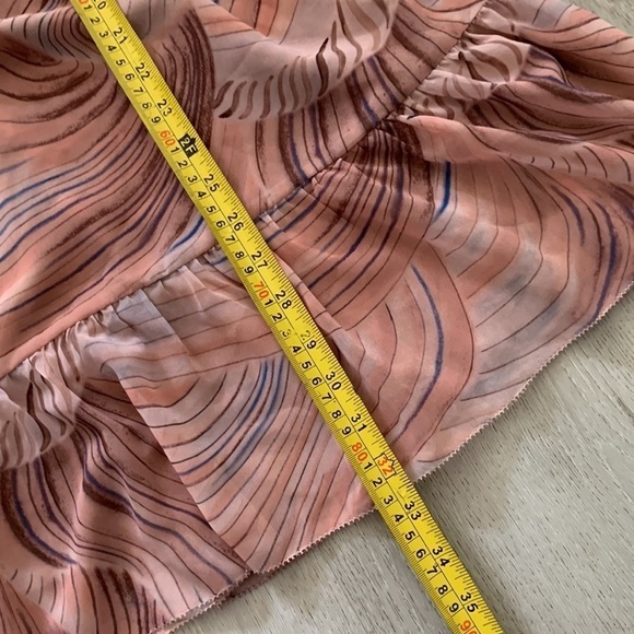 NWOT Wilfred Tempest Dress‎ size 2XL smocked long sleeves mini party pink - Picture 12 of 16